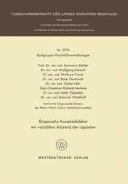 Organische Komplexbildner mit variablem Abstand der Liganden, Stetter Hermann