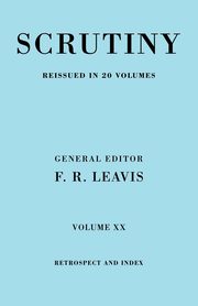 Scrutiny Vol. 20 Index & Retrosp, 