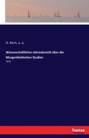 Wissenschaftlicher Jahresbericht ber die Morgenlndischen Studien, a. u.