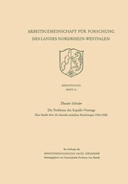 Die Probleme Des Rapallo-Vertrags, Schieder Theodor