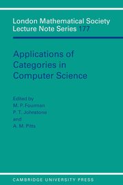 Applications of Categories in Computer Science, 