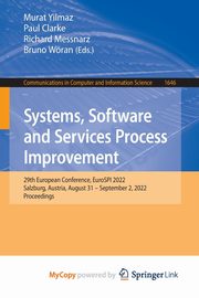 Systems, Software and Services Process Improvement, 