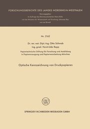 Optische Kennzeichnung Von Druckpapieren, Schwab Otto