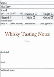 Whisky Tasting Notes, Martin James