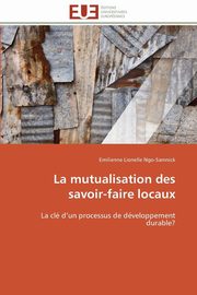 La mutualisation des savoir-faire locaux, NGO-SAMNICK-E