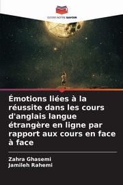 motions lies ? la russite dans les cours d'anglais langue trang?re en ligne par rapport aux cours en face ? face, Ghasemi Zahra