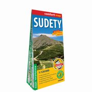 Sudety laminowana mapa turystyczna  1:120 000, 