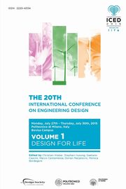 Proceedings of the 20th International Conference on Engineering Design (ICED 15) Volume 1, 