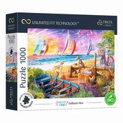 Puzzle 1000 Sailboats View, 