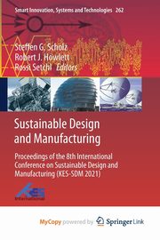 Sustainable Design and Manufacturing, 