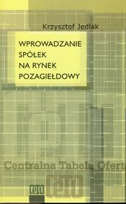 Wprowadzanie spek na rynek pozagiedowy, Jedlak Krzysztof