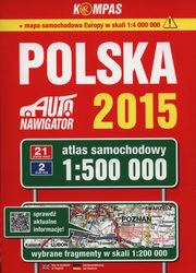 ksiazka tytu: Polska Atlas samochodowy 1:500 000 autor: 