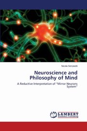 Neuroscience and Philosophy of Mind, Simonetti Nicola