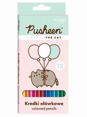 Kredki owkowe trjktne 12 kolorw, Pusheen, 