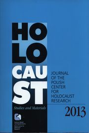 Holocaust Studies and Materials /Volume 2013/, 