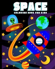 Space Coloring Book for Kids, Activity Press Amazing