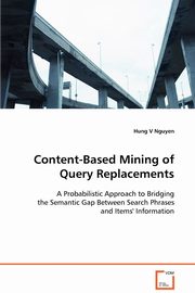 Content-Based Mining of Query Replacements, Nguyen Hung V