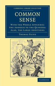 Common Sense, Paine Thomas