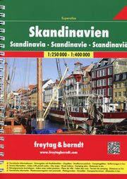 ksiazka tytu: Skandynawia atlas samochodowy 1:400 000 autor: 