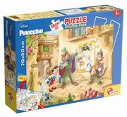 Puzzle dwustronne Maxi 35 Pinokio, 
