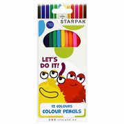 Kredki owkowe Monsters 12 kolorw 12 sztuk, 