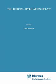 The Judicial Application of Law, Wrblewski Jerzy