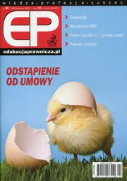 ksiazka tytu: Edukacja Prawnicza Nr 2015/04/160 autor: 