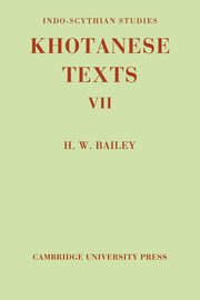 Indo-Scythian Studies, Bailey Harold Walter
