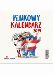 Pinkowy kalendarz 2024, 