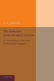 The Evolution of the Vertebral Column, Gadow H. F.