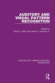 Auditory and Visual Pattern Recognition, 