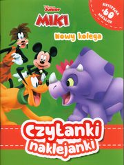 Disney Junior Miki Nowy kolega Czytanki naklejanki, 