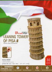 Puzzle 3D Krzywa Wiea w Pizie 30, 