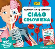 Poznawaj baw si odkrywaj Ciao czowieka Puzzle+ksika, 