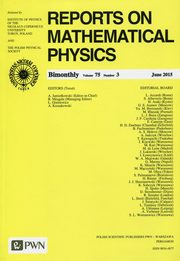 Reports on Mathematical Physics 75/3 2015 Kraj, 