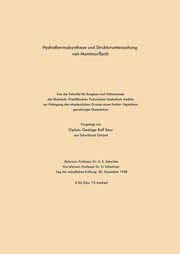 Hydrothermalsynthese und Strukturuntersuchung von Montmorillonit, Schwiete Rolf