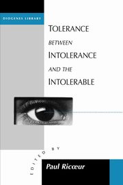 ksiazka tytu: Tolerance Between Intolerance and the Intolerable autor: 
