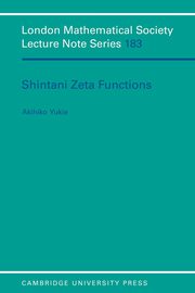 Shintani Zeta Functions, Yukie Akihiko