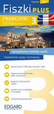 Francuski Fiszki PLUS dla rednio zaawansowanych 3, 