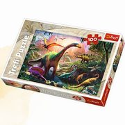 Puzzle 100 wiat dinozaurw, 