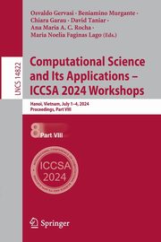 Computational Science and Its Applications - ICCSA 2024 Workshops, 