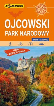 Ojcowski Park Narodowy mapa wodoodporna 1:20 000, 