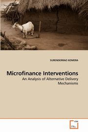 Microfinance Interventions, KOMERA SURENDERRAO
