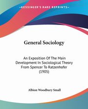 General Sociology, Small Albion Woodbury