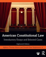 American Constitutional Law, Mason Alpheus Thomas