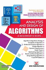 ANALYSIS AND DESIGN OF ALGORITHMS, Singhal Shefali