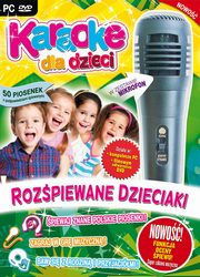 Karaoke Dla Dzieci Rozpiewane Dzieciaki z mikrofonem (PC-DVD), 