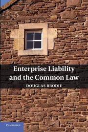 Enterprise Liability and the Common Law, Brodie Douglas