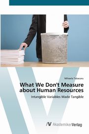 ksiazka tytu: What We Don't Measure about Human Resources autor: Tabacaru Mihaela