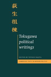 Tokugawa Political Writings, 